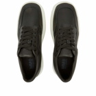 MM6 Maison Margiela Men's Vitello Nappato Low Sneakers in Black