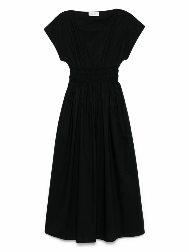 Photo: Matteau Shirred-Waist Midi Dress