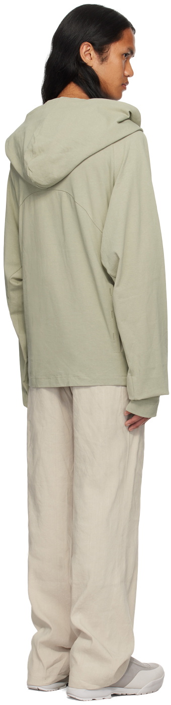 Hyein Seo Green Scarf Hoodie