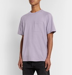 Acne Studios - Emeril Logo-Appliquéd Organic Cotton-Jersey T-Shirt - Purple