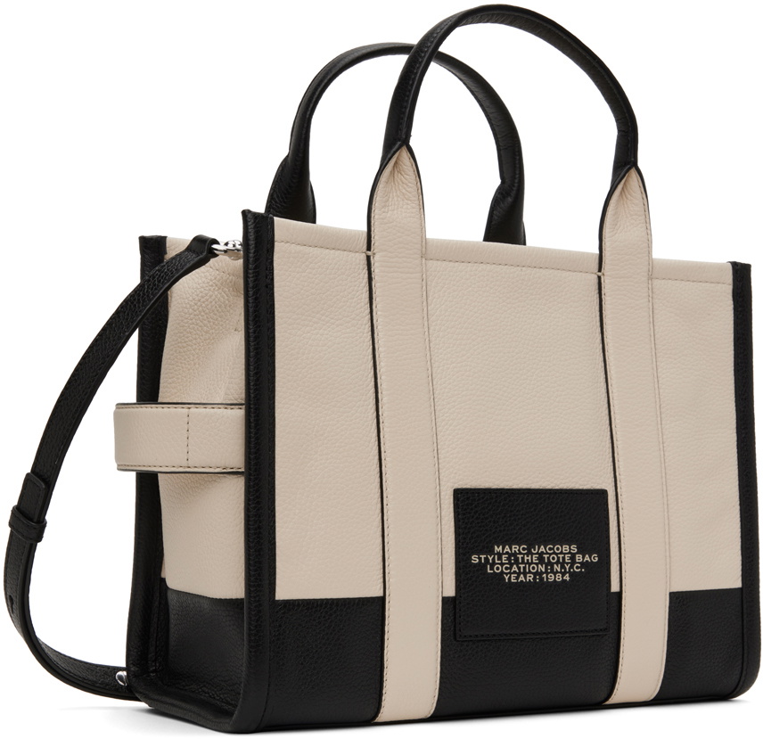 Marc Jacobs: Black & Off-White 'The Colorblock Small' Tote