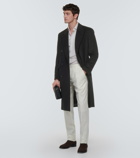 Lardini Double-breasted cashmere coat