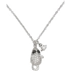Vivienne Westwood Silver Rat Necklace