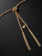 Carolina Bucci - Energy Lucky Gold and Silk Necklace