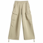 Represent Women's Initial Cargo Sweatpants in Storm