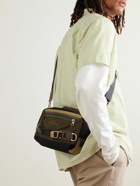 Master-Piece - Small Leather-Trimmed CORDURA® Nylon Messenger Bag