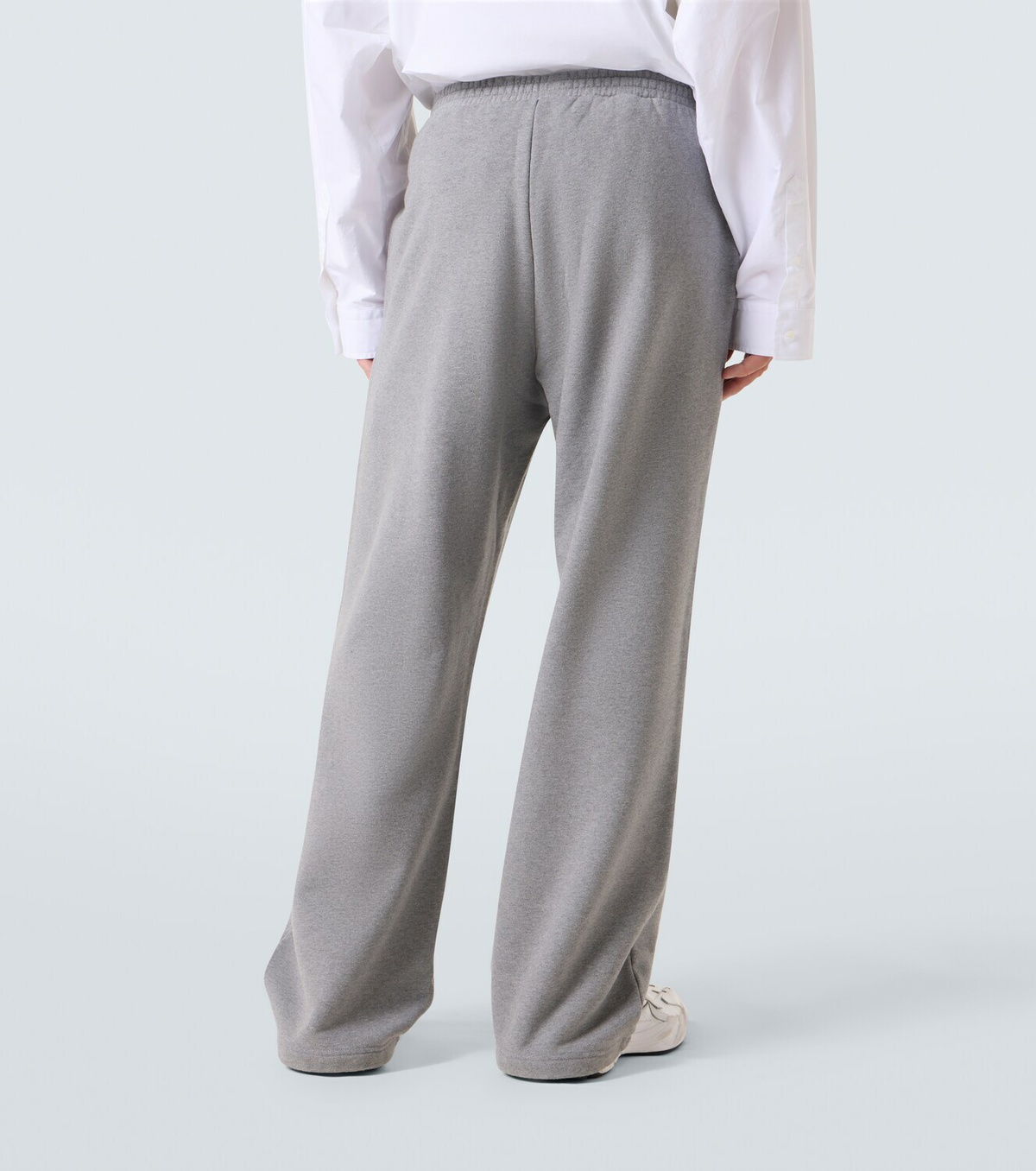 Balenciaga Cotton jersey wide-leg sweatpants