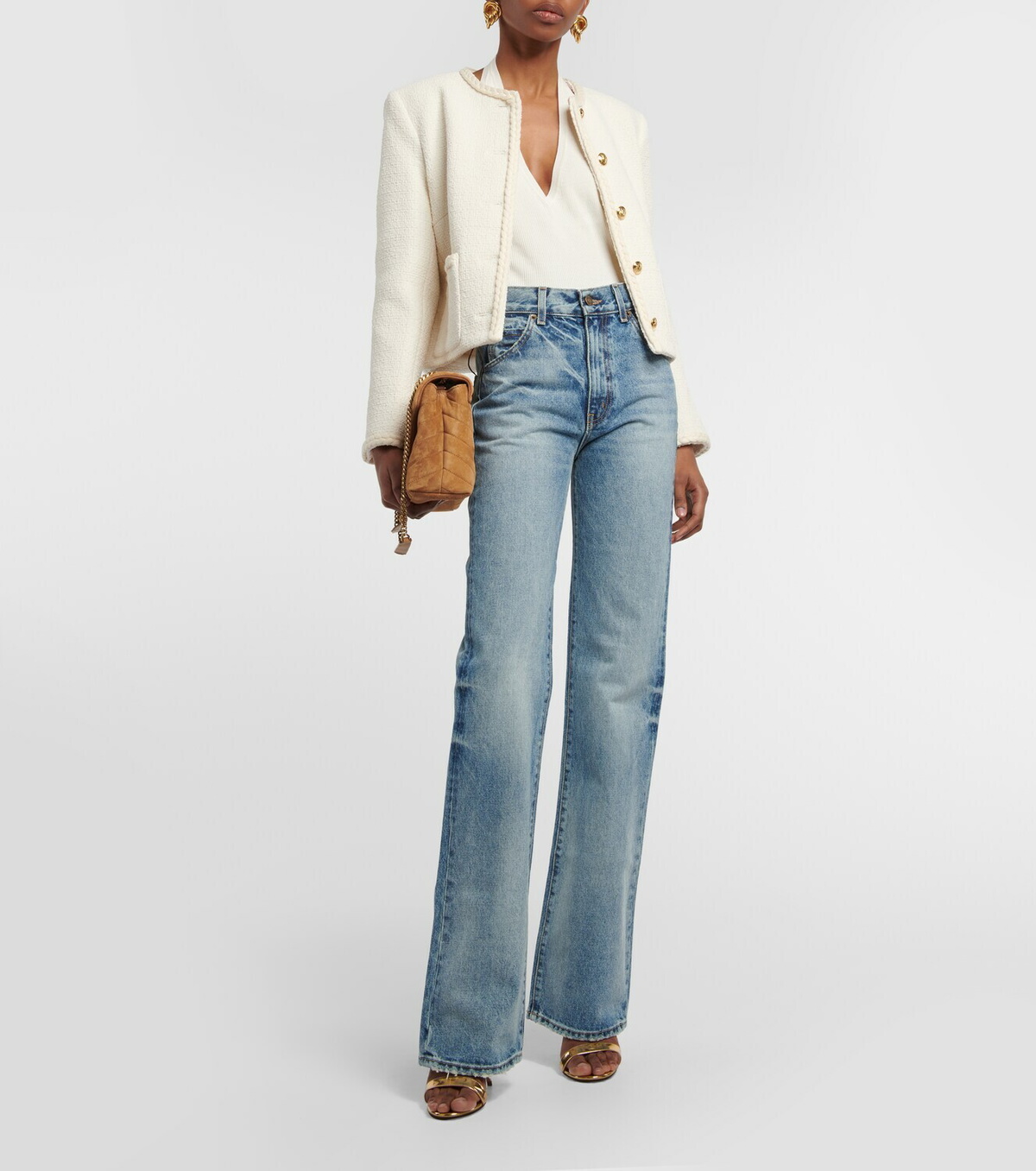 NILI LOTAN Joan high-rise straight-leg jeans