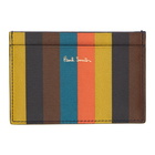 Paul Smith Multicolor Striped Card Holder