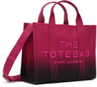 Marc Jacobs Pink & Black 'The Ombré Coated Canvas Medium' Tote