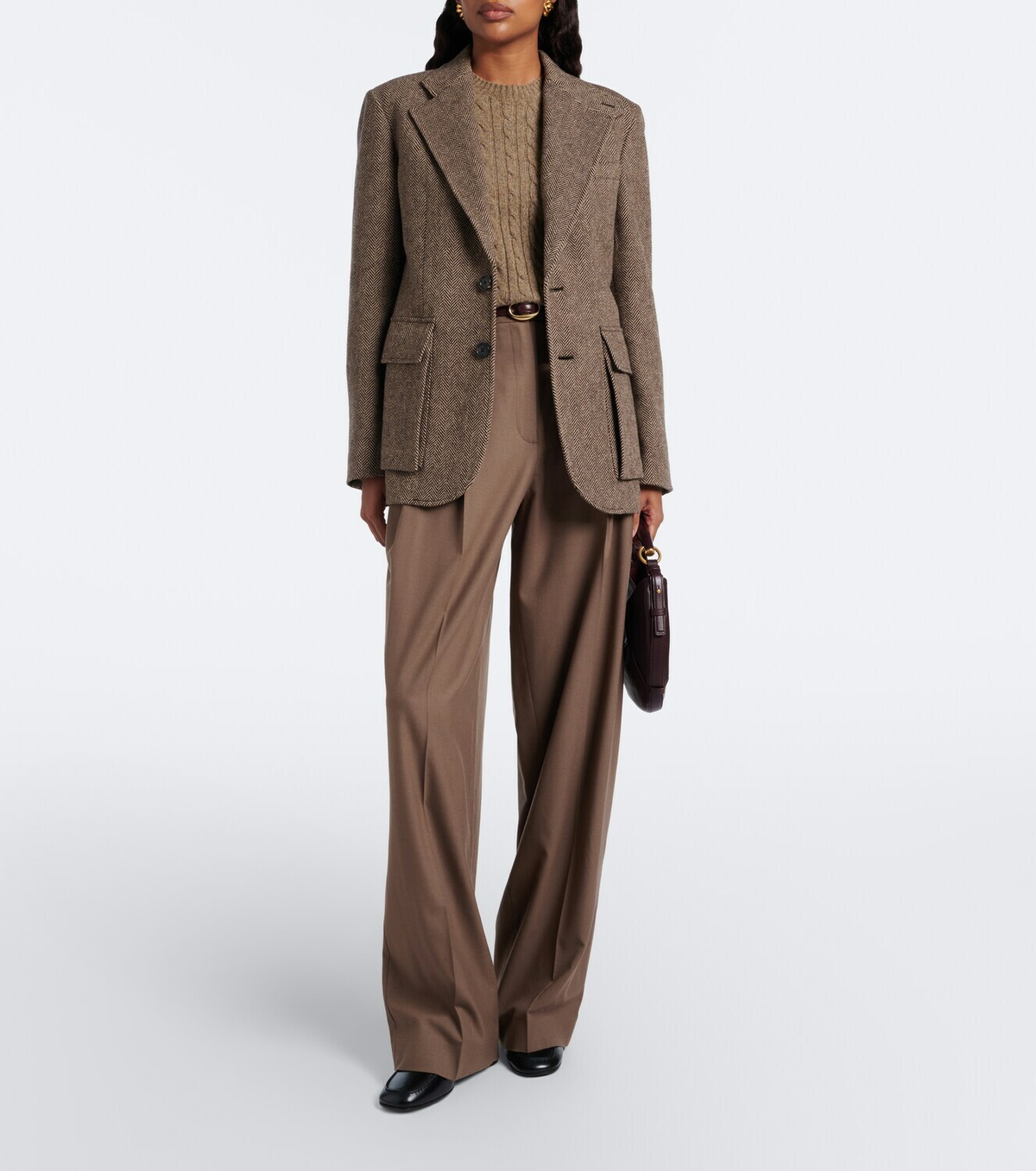 Ralph Lauren Collection Preston II wool-blend tweed blazer