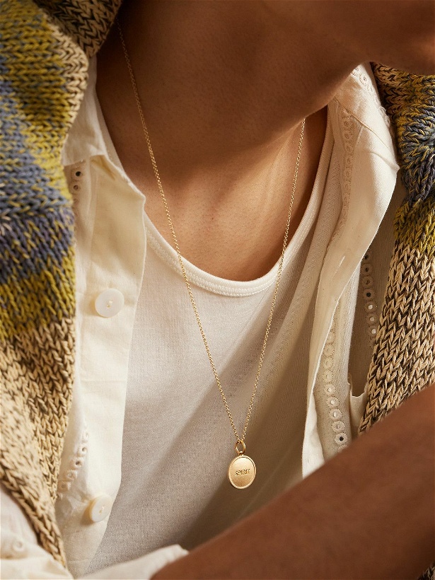 Photo: Jacquie Aiche - Spirit Gold Pendant Necklace