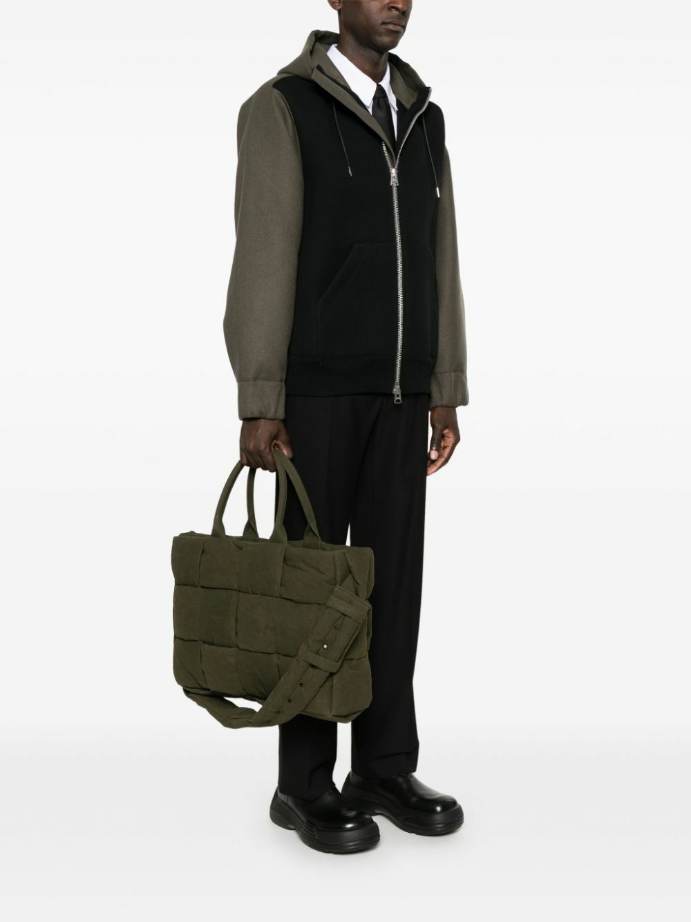 【美品】BOTTEGA VENETA　ラージアルコトートバッグ BOTTEGA VENETA ボッテガヴェネタ ラージ アルコ トートバッグ