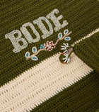 Bode Marsh beaded crochet tote bag