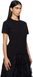 COMME des GARÇONS PLAY Black 'Heart On Back' T-shirt
