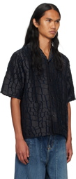 NEEDLES Black Cabana Shirt