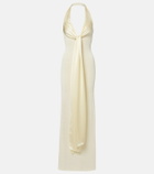 Aya Muse Nayra cotton and silk blend maxi dress