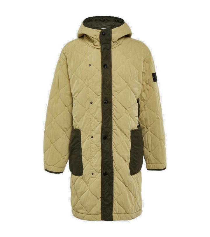 Photo: Stone Island Quilted coat