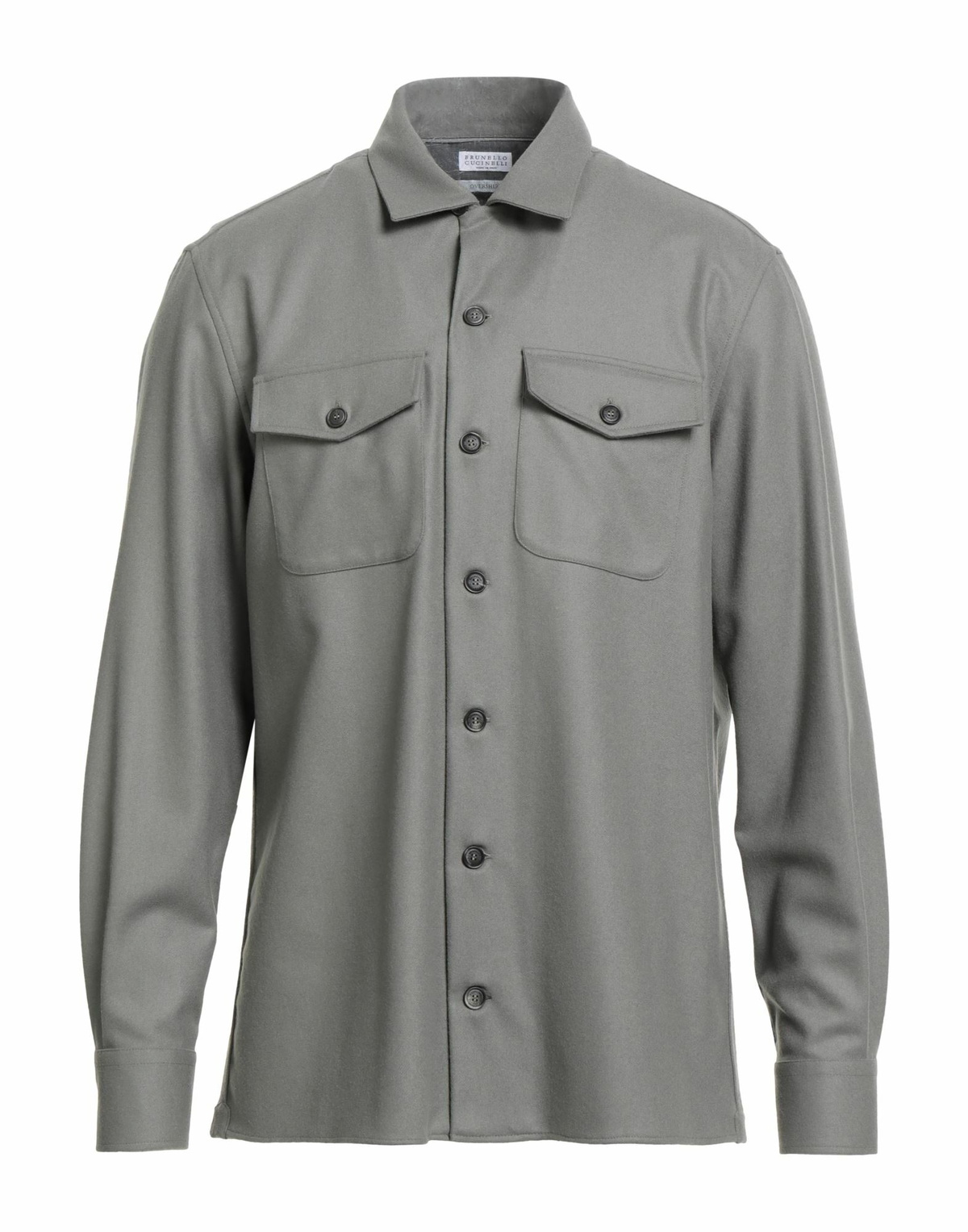 Brunello Cucinelli Mens Shirt in Grey