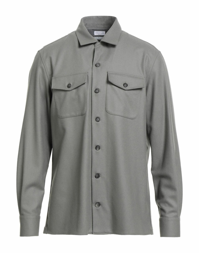 Photo: Brunello Cucinelli Mens Shirt in Grey