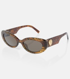 Dolce&Gabbana Devotion oval sunglasses