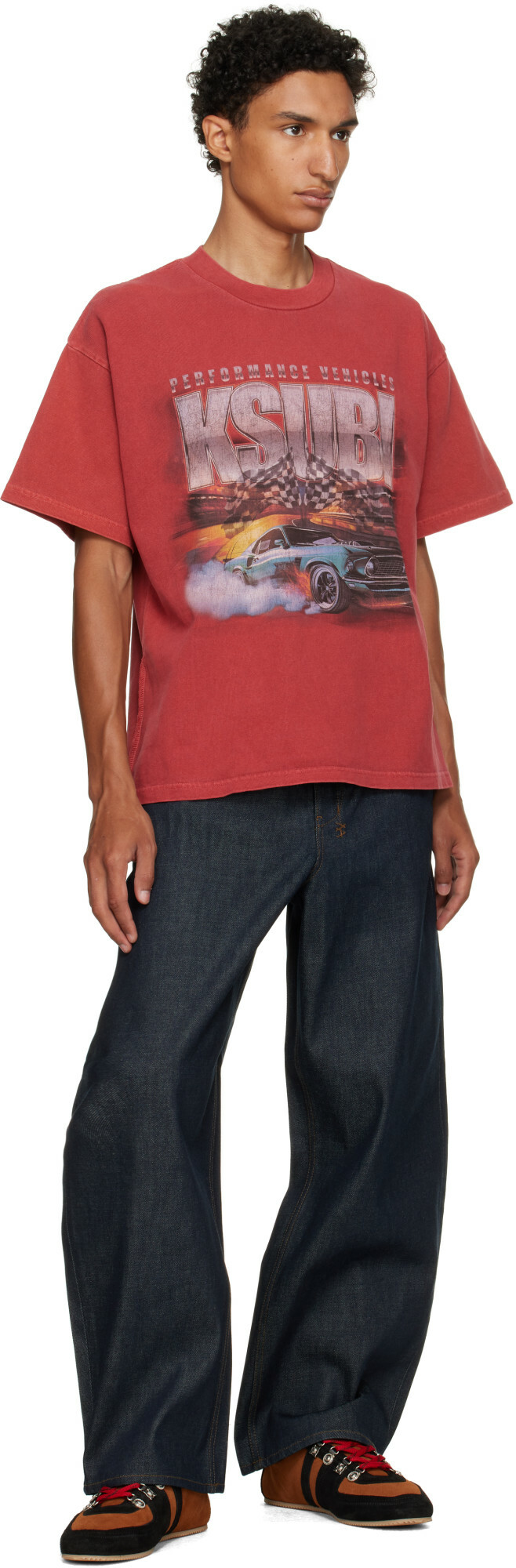Ksubi Red Performance Ekcess S/S T-shirt