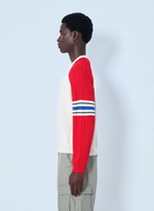Stüssy Stripe Raglan Crewneck Sweatshirt