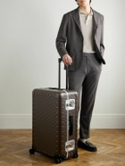 FPM Milano - Bank Spinner 76cm Leather-Trimmed Polycarbonate and Aluminium Suitcase