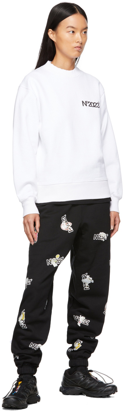Aitor Throup’s TheDSA White 'No2023' Sweatshirt