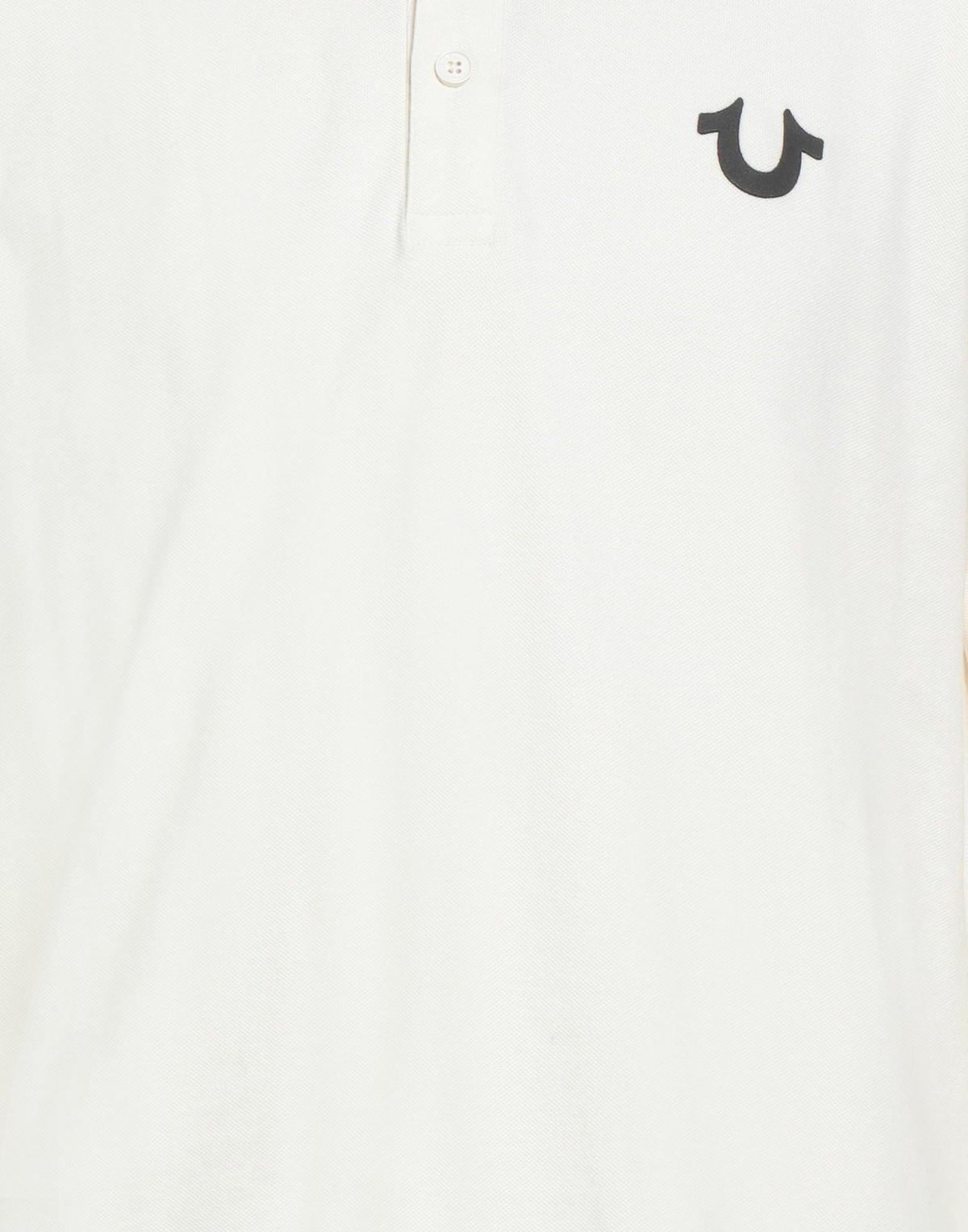 True Religion Mens Polo shirt Cream