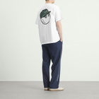 Malbon Men's Bermuda Baldwin T-Shirt in White