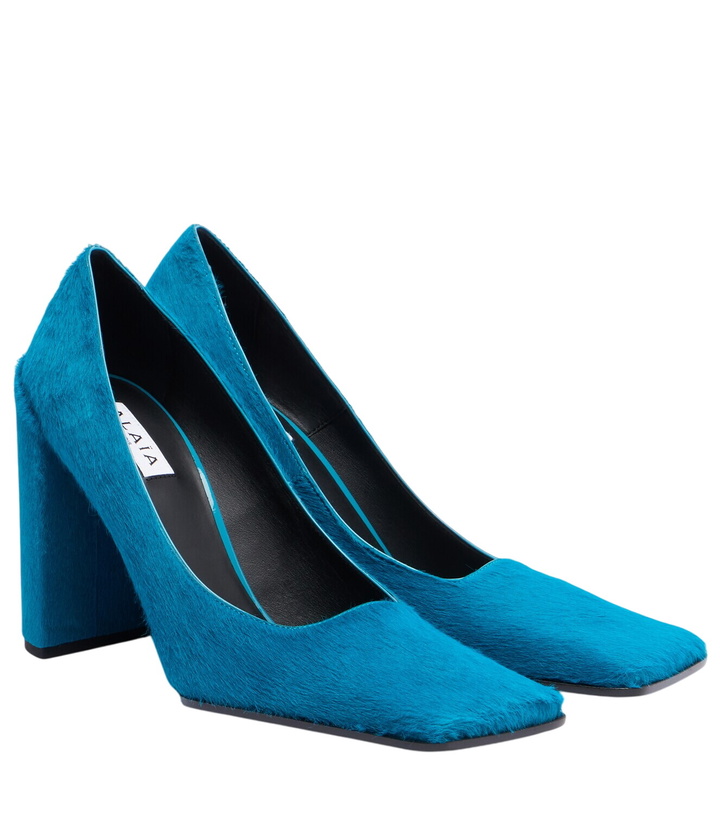 Photo: Alaïa Calf hair pumps
