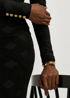 Agmes Astrid Large Gold Vermeil Cuff - One Size