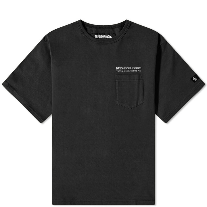 Photo: Neighborhood Men's Classic Pocket T-Shirt in Black