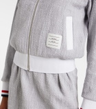 Thom Browne Cotton-blend bomber jacket