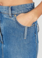 Dolce & Gabbana Denim Midi Skirt