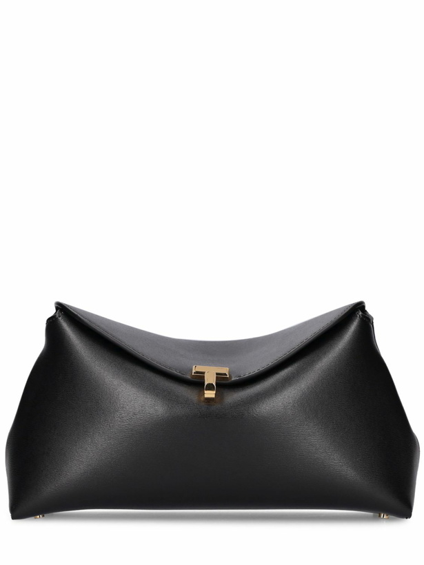 Photo: TOTEME T-lock Leather Clutch