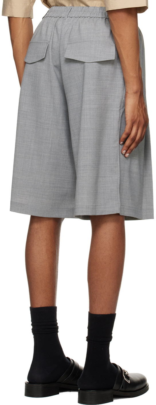 Cordera Gray Tailoring Shorts