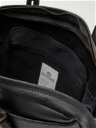 Bleu de Chauffe - Folder Vegetable-Tanned Textured-Leather Messenger Bag