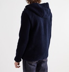 A.P.C. - Rohan Fleece Zip-Up Hoodie - Blue