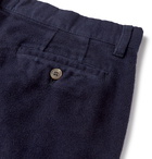 James Purdey & Sons - Cotton-Moleskin Trousers - Blue