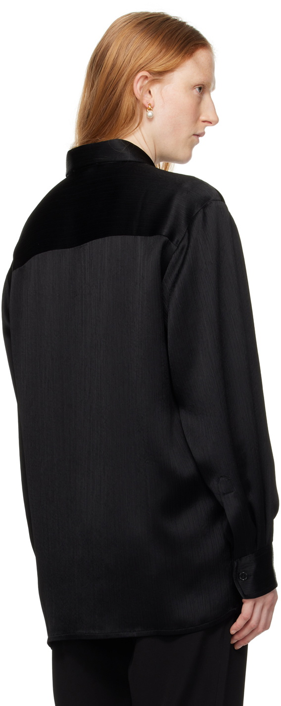 Elleme Black Straight Shirt