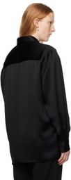 Elleme Black Straight Shirt