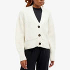 Anine Bing Women's Maxwell Knitted Cardigan in Cream