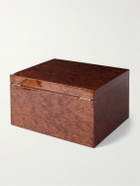 Rapport London - Heritage Burr Walnut 16-Piece Watch Box