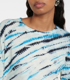 Proenza Schouler Mia tie-dye cotton jersey T-shirt