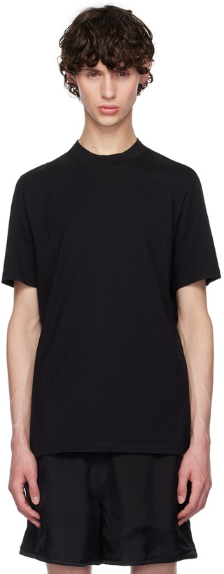 Photo: Jil Sander Black Crewneck T-Shirt