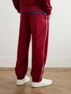 Wales Bonner - Essence Striped Tech-Jersey Track Pants - Red