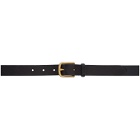 Maximum Henry Black and Gold Slim Standard Belt