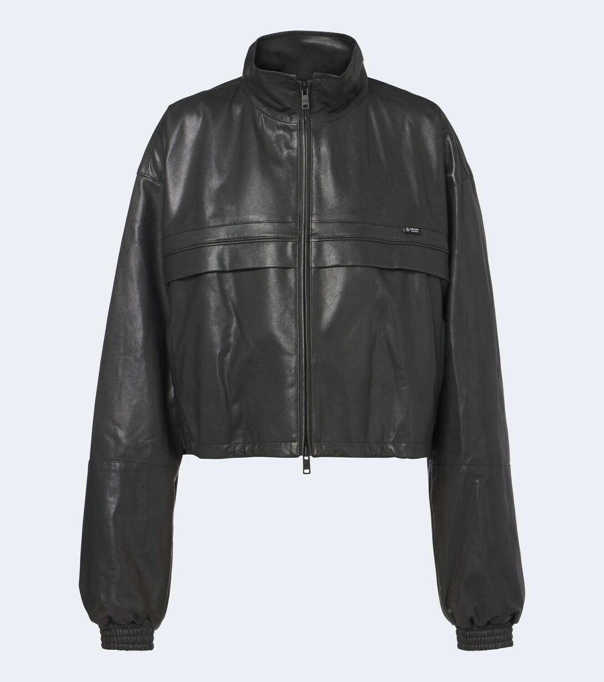Prada Cropped leather jacket